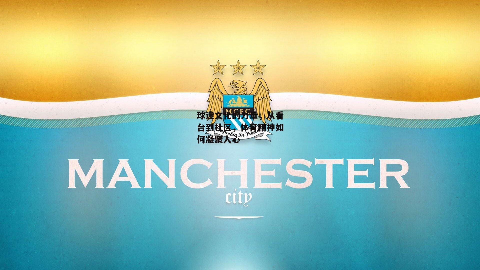 球迷文化的力量，从看台到社区，体育精神如何凝聚人心